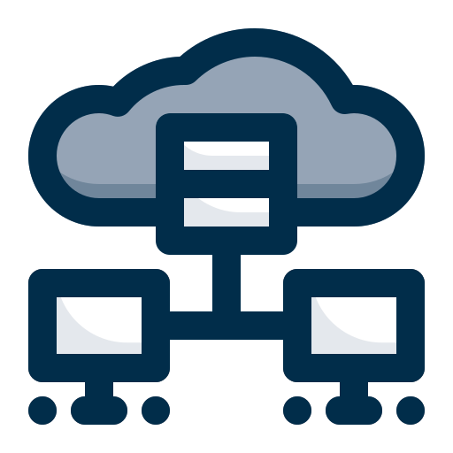 Cloud data Generic Grey icon