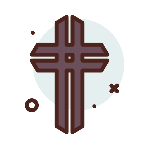 Cross Darius Dan Lineal Color icon