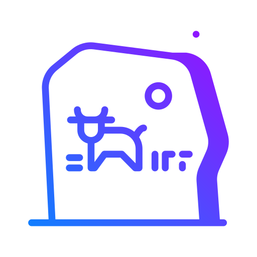 hieroglif Generic Gradient ikona