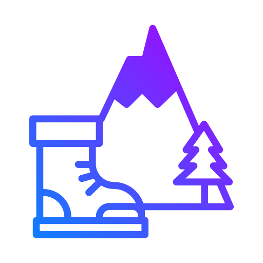 등산 Generic Gradient icon