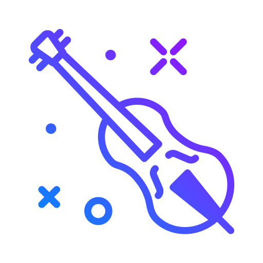Musical instrument Generic Gradient icon