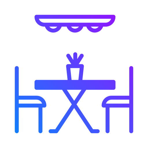 Обеденный стол Generic Gradient иконка