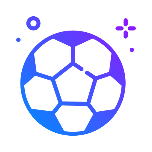 balón de fútbol Generic Gradient icono