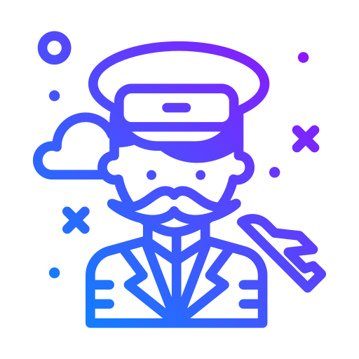 pilot Generic Gradient icon