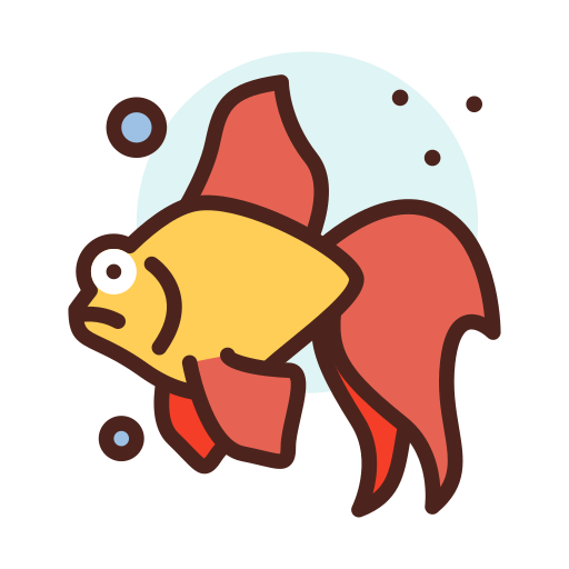 魚 Darius Dan Lineal Color icon