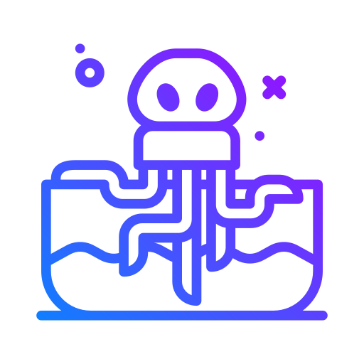 Осьминог Generic Gradient иконка