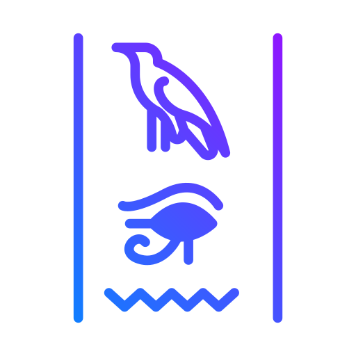 hieroglif Generic Gradient ikona