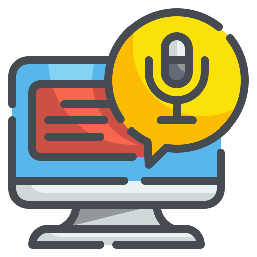 Voice message Wanicon Lineal Color icon