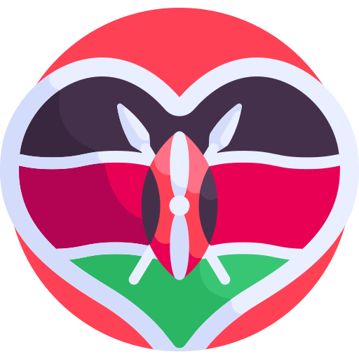 Kenya Detailed Flat Circular Flat icon