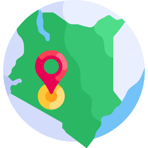 Nairobi Detailed Flat Circular Flat icon