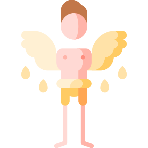 Icarus Puppet Characters Flat icon