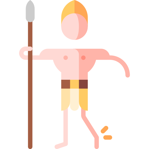 Achilles Puppet Characters Flat icon