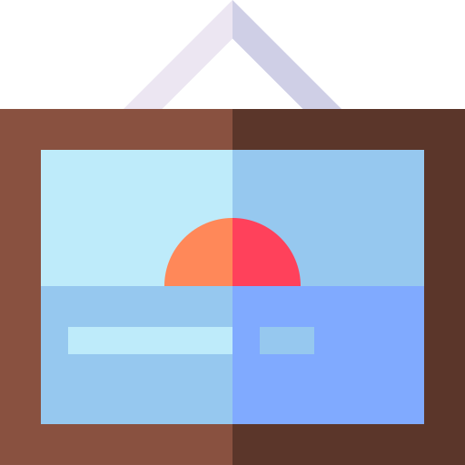 페인트 Basic Straight Flat icon