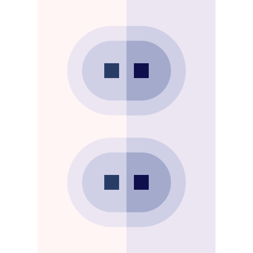 소켓 Basic Straight Flat icon
