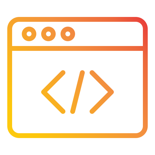 Web programming Generic Gradient icon