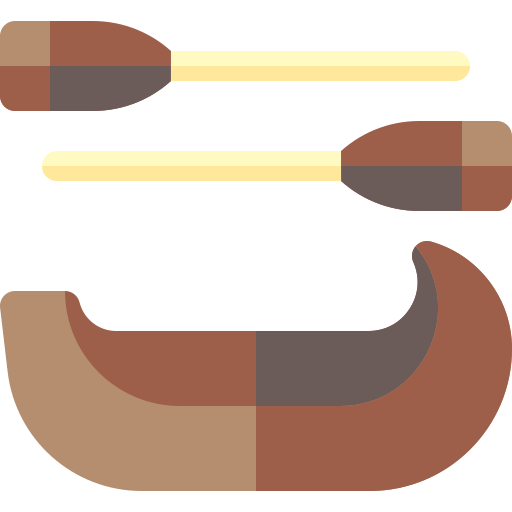 Каноэ Basic Rounded Flat иконка