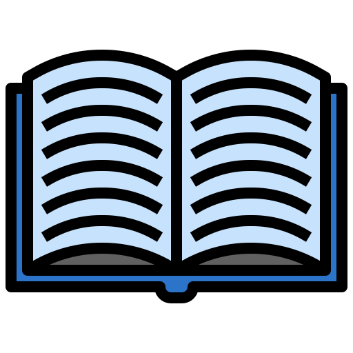 Book Generic Outline Color icon