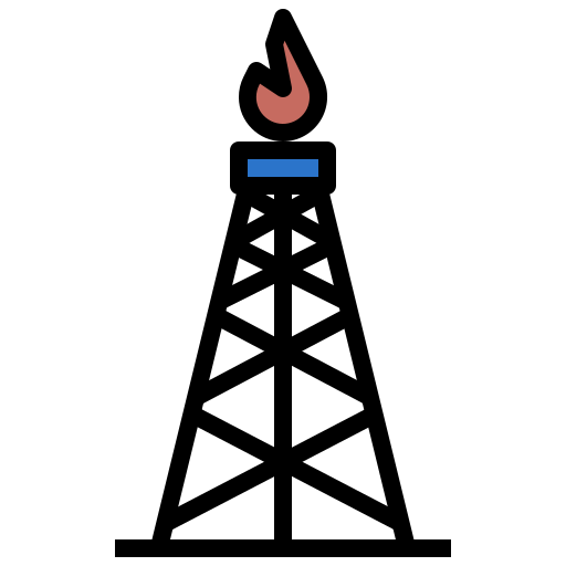 천연 가스 Generic Outline Color icon