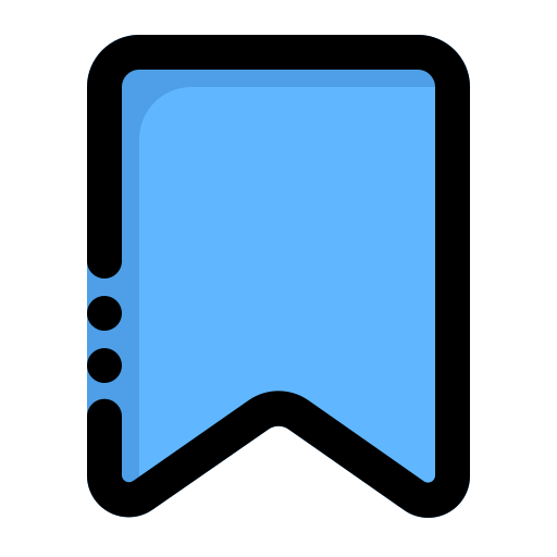 lesezeichen Generic Outline Color icon