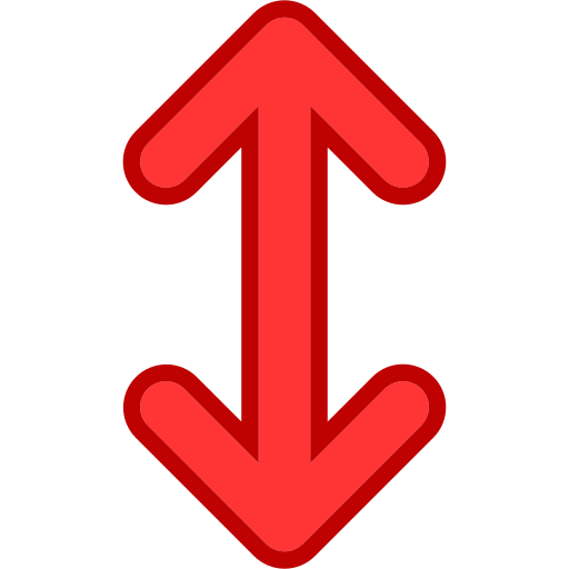 Up and down arrows Generic Others icon