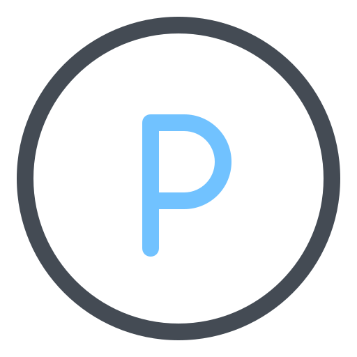 Знак парковки Generic Blue иконка