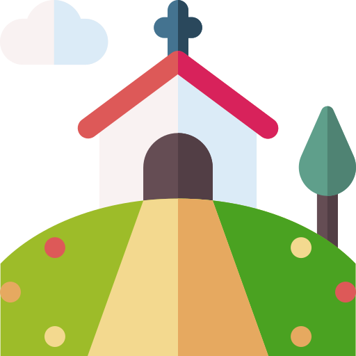 chiesa Basic Rounded Flat icona