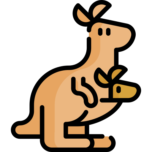 Kangaroo Special Lineal color icon