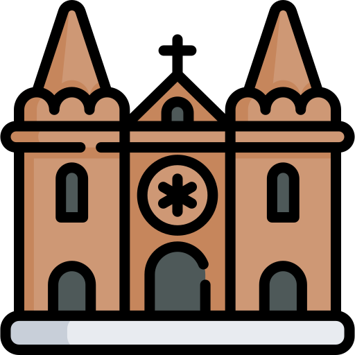 basilique saint-pierre Special Lineal color Icône