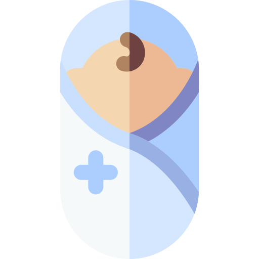 dziecko Basic Rounded Flat ikona