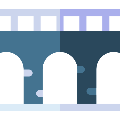 puente Basic Rounded Flat icono
