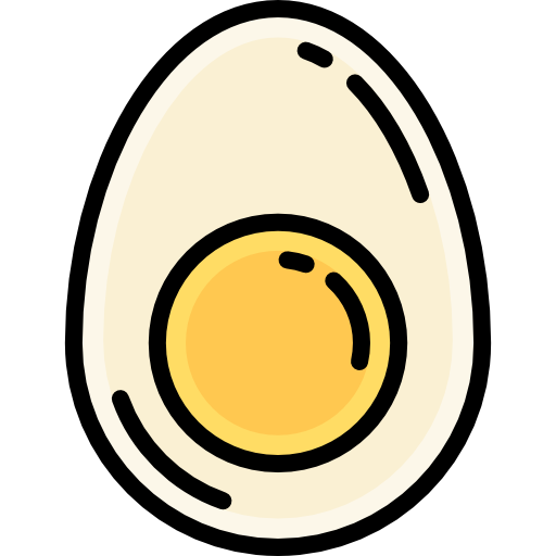 Boiled egg Special Lineal color icon