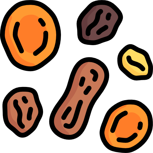 Dried fruits Special Lineal color icon