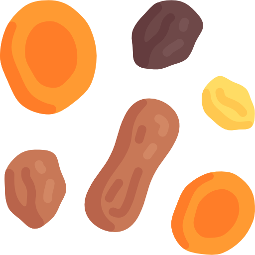 Dried fruits Special Flat icon
