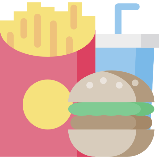 Śmieciowe jedzenie Special Flat ikona