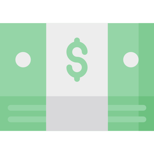 Долларовая банкнота Special Flat иконка
