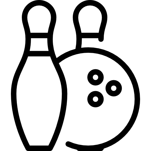 palla da bowling Special Lineal icona