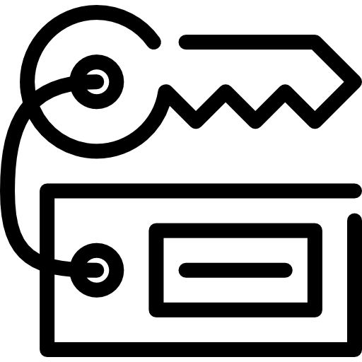 türschlüssel Special Lineal icon