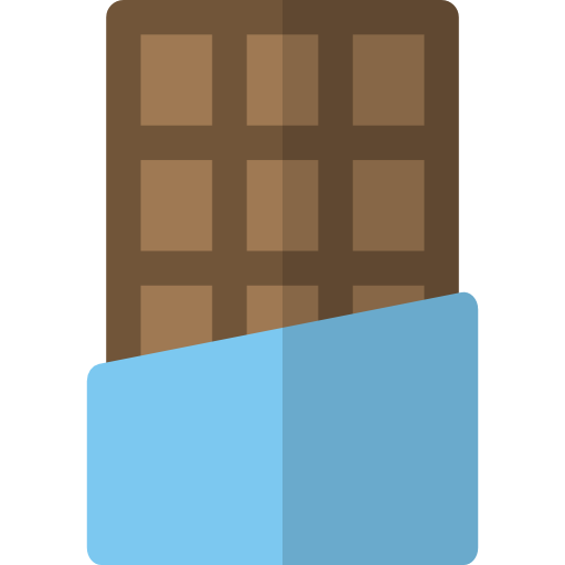 chocolat Basic Rounded Flat Icône