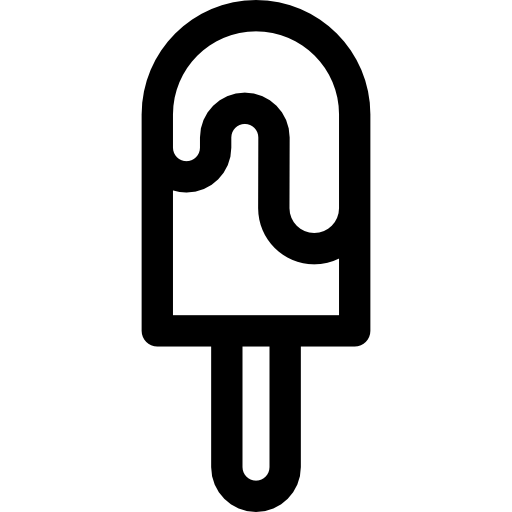 paleta de hielo Basic Rounded Lineal icono