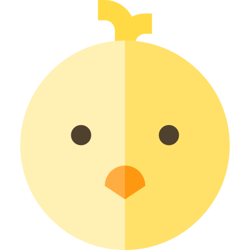 pollo Basic Straight Flat icono