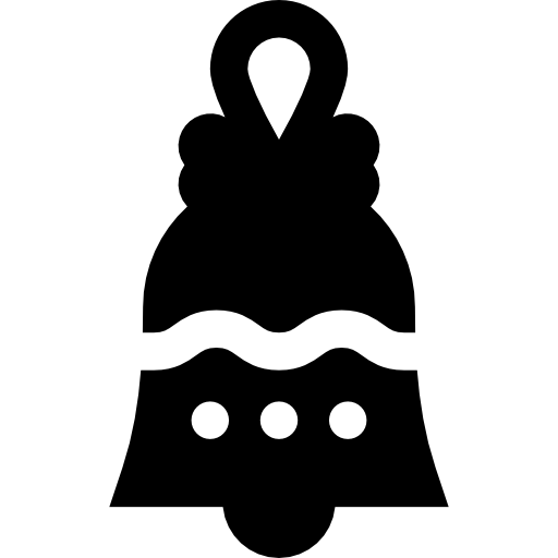 dzwonek Basic Straight Filled ikona