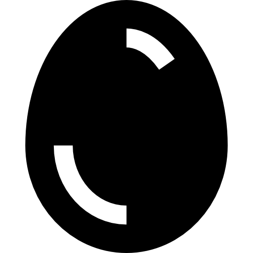 卵 Basic Straight Filled icon