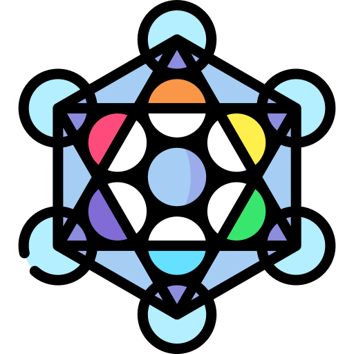Metatron cube Special Lineal color icon
