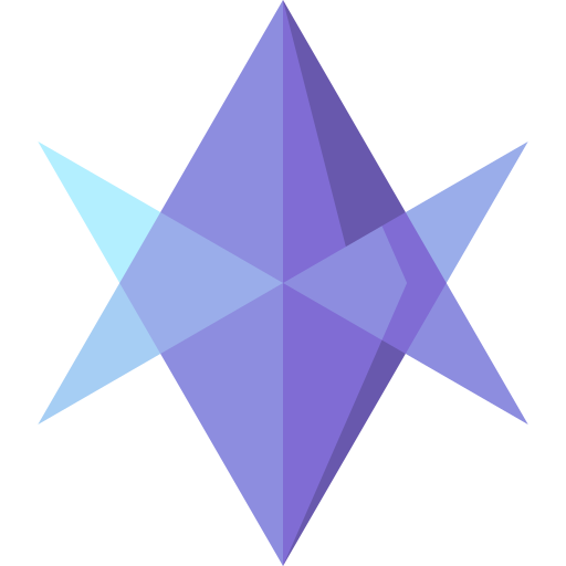 hexagrama unicursal Special Flat icono