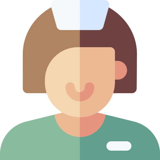 Медсестра Basic Rounded Flat иконка