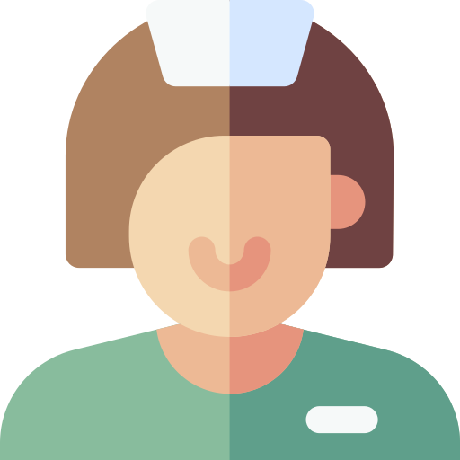 Nurse Basic Rounded Flat icon