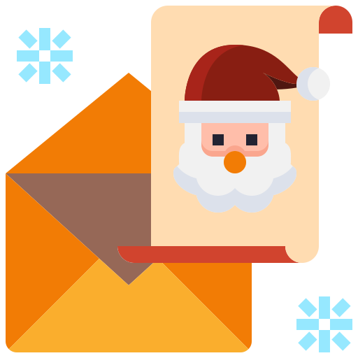 Christmas card Justicon Flat icon
