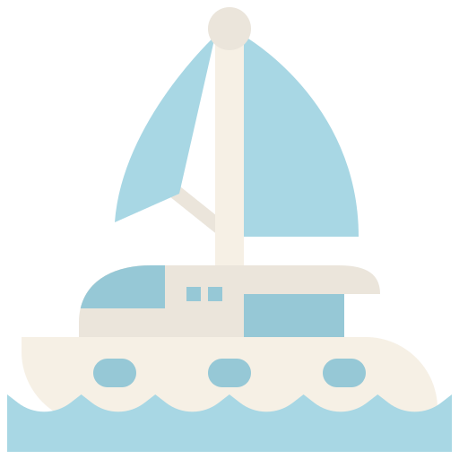 catamaran Generic Flat icoon