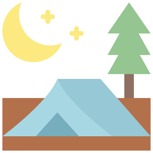 camping Generic Flat icoon
