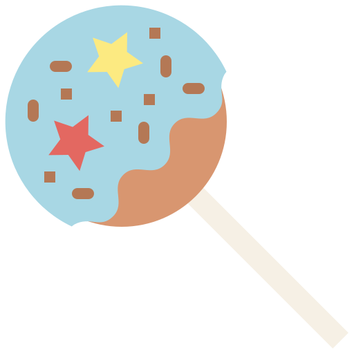 Cake pop Generic Flat icon